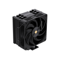 Enfriador de CPU LOVINGCOOL K600 Air, 6 Tubos de Calor, PWM, 220W TDP, 5V ARGB, Ventilador Silencioso con Rodamiento Fluido para Intel/ y Caja de Ordenador Silenciosa