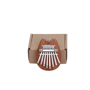 Mini piano de pulgar directo de fábrica <span class=keywords><strong>con</strong></span> 8 <span class=keywords><strong>notas</strong></span> regalo de instrumento Musical portátil Kalimba - Product Image 1
