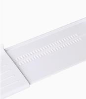 Organisateurs en plastique Diviseur de tiroir portable Réglable Abs Livres Vêtements Diviseur de tiroir