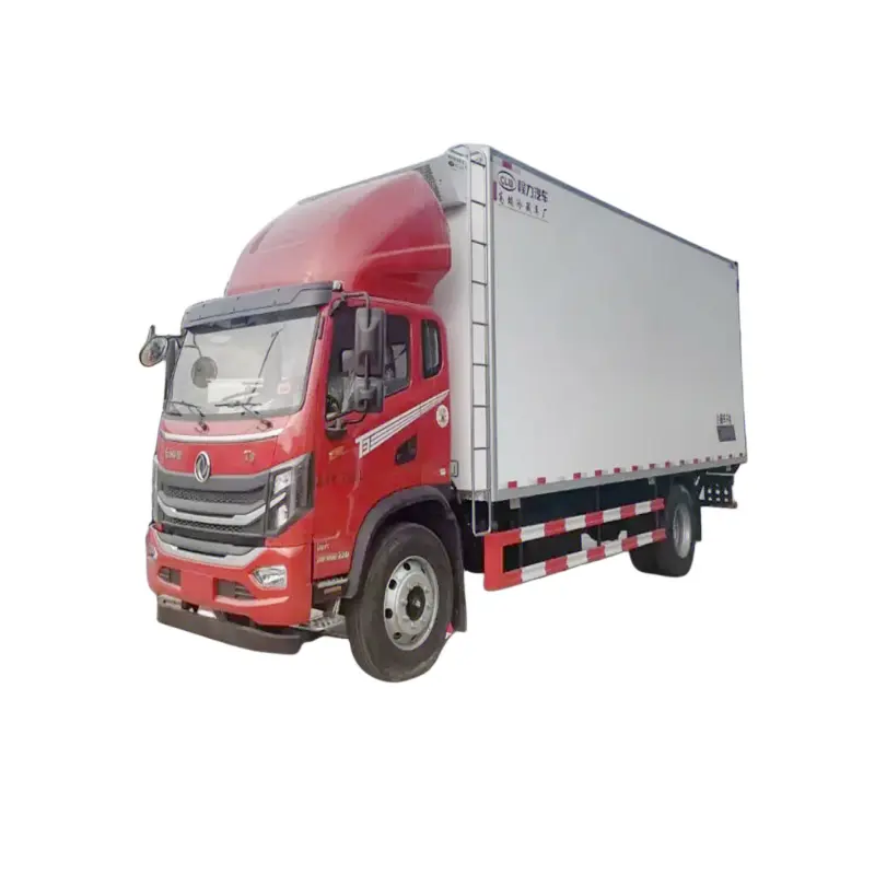 Dongfeng beef and mutton 4.2meter freezer box for truck