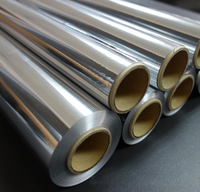 Rouleau de papier aluminium souple de qualité alimentaire 8011, robuste, pour la restauration et l'emballage, vente en gros