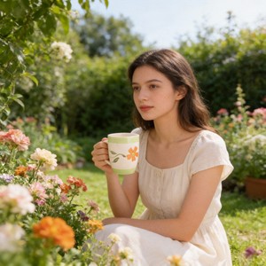 Tazas <span class=keywords><strong>de</strong></span> Cerámica Multiusos HARVIT con Diseño <span class=keywords><strong>de</strong></span> Zebra Pintado a Mano, Base Plana y Asa, Origen Henan - Product Image 5