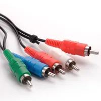 Cable AV para PS2 PS3 HD TV, Cable de Conexión AV RCA Ypbpr para PlayStation 2 3, Cable de Audio y Video para Controlador