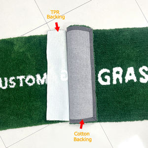 Alfombra de poliéster con mechones esponjosos personalizados, cubierta de alfombra de sublimación Irregular blanca, sin olor, sin decoloración, elegante cama de perro, alfombra lateral - Product Image 6