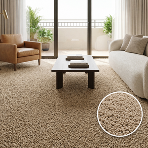 Wall to Wall Carpet Hotel Carpet Solid Colors Carpet Modern Plush Tufted Polypropylene Cushioned Rectangle Living Room - Product Image 1