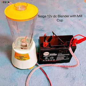 Nouveau design mélangeur dc 12v avec moulin pour fruits/<span class=keywords><strong>viande</strong></span>/chili/grains de café alimenté par batterie 12v - Product Image 1