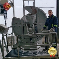 Machine de Restraint Rotative pour l'Abattage Rituel Halal du Bétail, Équipement d'Abattoir de Vaches, Dispositif pour Usine de Transformation de Bœuf