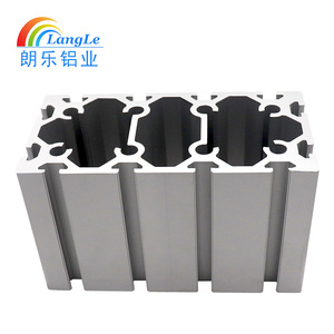 100x200 nhôm hợp kim hồ sơ công nghiệp nặng 100200 nhôm hồ sơ ép đùn CNC Router langle t khe cắm đùn - Product Image 5