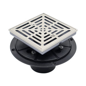 Guida 710011 71001101 Nouveau Design Carré <span class=keywords><strong>Grand</strong></span> Débit <span class=keywords><strong>Douche</strong></span> Siphon <span class=keywords><strong>de</strong></span> Sol Pour Cuisine Salle <span class=keywords><strong>de</strong></span> Bain Egouttoir <span class=keywords><strong>de</strong></span> Sol en Acier Inoxydable - Product Image 2