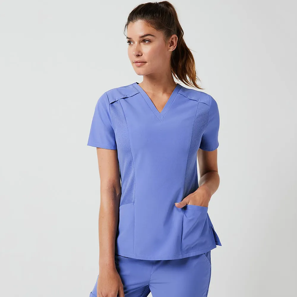 Uniforme si adatta alle donne infermiere Medical Scrubs imposta comode uniformi ospedaliere