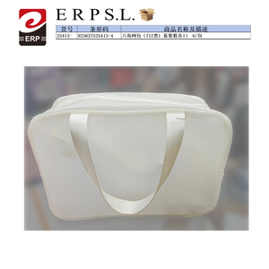 Borsa a rete esagonale bianca, nera, blu, viola, rosa - 6 pezzi per confezione - Contenitore multiuso - Product Image 1