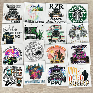 Khủng long bạn bè UV dtf cup kết thúc tốt đẹp chuyển tùy chỉnh dán không thấm nước khẳng định UV dtf cup bọc chuyển - Product Image 3