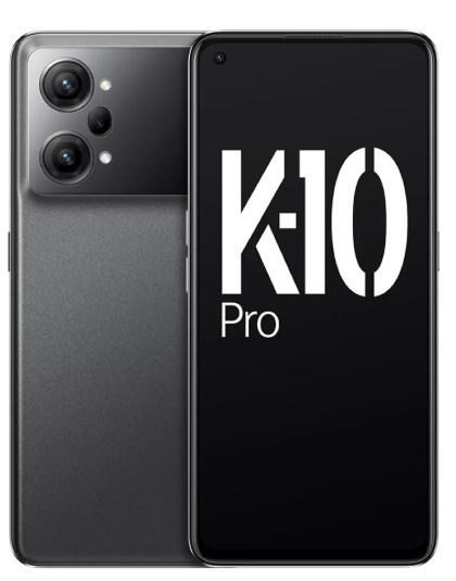 Original Oppo K10 Pro 5G Mobile Phone Snapdragon 888 Screen Fingerprint 6.62" AMOLED 120HZ 50.0MP Camera 80W Charger 5000mAh