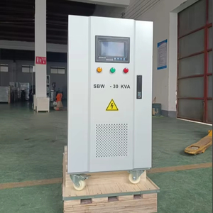 Regulador estabilizador de voltaje de elevador 45kva 60kva trifásico 220V/208V/460V <span class=keywords><strong>AVR</strong></span> trifásico - Product Image 1