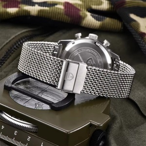 PAGANI DESIGN PD1708 Casual Fashion Men's Quartz Watches Stainless Steel Sapphire Glass Waterproof Wristwatch Watch for Men - Product Image 6