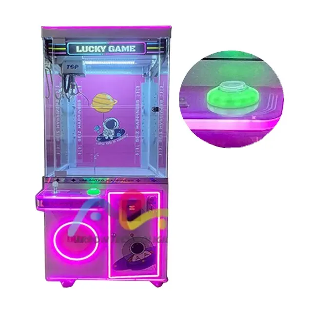 Indoor Coin Operated Arcade Game Machine Lucky Spin Amusement Prize Rolling Gift Machine Crane Vending Game Machine