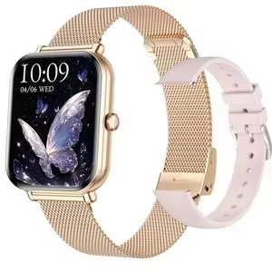 Sheng Qiong 2025 Smartwatch da Donna KW10 YQ10 Quadrato TFT IP67 Monitoraggio Frequenza Cardiaca <span class=keywords><strong>e</strong></span> Sonno <span class=keywords><strong>SIM</strong></span> Batteria 5-10 Giorni Compatibile - Product Image 2