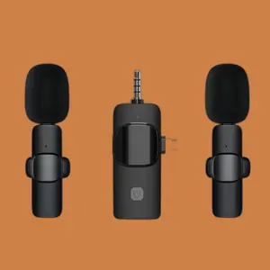 Più recente K15 più economico 3 in 1 microfono lavalier per multi dispositivo