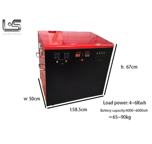 محطة طاقة محمولة متكاملة آلة أيو أحادية البلورية من السيليكون شاشة ليد نظام طاقة شمسية إمداد بطارية ليثيوم - Product Image 4