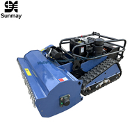 Falciatrice Industriale a Raggio Zero Diesel Senza Fili con Telecomando 800mm 1000mm - Prezzo all'Ingrosso Offerta Speciale