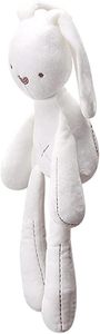 Hot Selling Cotton Electric Cute <b>Rabbit</b> Plush <b>Toy</b> <b>Soft</b> Comfort Children's Room Kindergarten 42cm White/Pink Japandi Design - Product Image 4