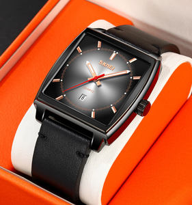 <span class=keywords><strong>Skmei</strong></span> 9316 reloj hombre créateur de mode montres en cuir étanche hommes poignet luxe heures carrées - Product Image 2