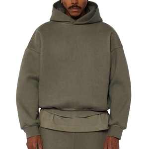 Sudadera con Capucha Extra Grande de Algodón de 400 g/m², Chándal de Lujo, Transpirable, Ligero, Unisex, para Correr - Product Image 2