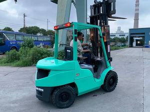 Original Paint <b>Used</b> Mitsubishi FD30 Forklift Japan Import Low Hour Ready To Work - Product Image 5