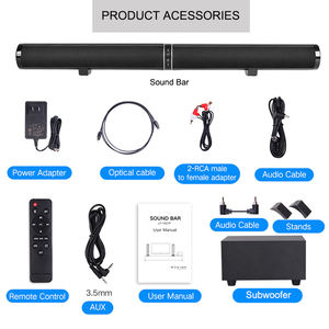Système <span class=keywords><strong>de</strong></span> cinéma maison promotionnel <span class=keywords><strong>Barre</strong></span> <span class=keywords><strong>de</strong></span> <span class=keywords><strong>son</strong></span> Caisson <span class=keywords><strong>de</strong></span> basses BT5.0 Sans fil Ordinateur Mobile TV <span class=keywords><strong>Barre</strong></span> <span class=keywords><strong>de</strong></span> <span class=keywords><strong>son</strong></span> Haut-parleur avec CE FCC ROHS - Product Image 5