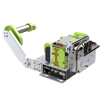 Impresora Térmica de Recibos y Tickets HS-587A de 58 mm, USB, RS232, LAN, 180 mm/s, 203 dpi, Impresora de Etiquetas de Códigos de Barras Integrada para Kiosco y Autoservicio