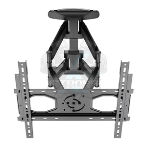 جهاز تلفزيون دوار شديد التحمل يُثبت على الحائط 90 درجة دوران من الصورة إلى المناظر الطبيعية يناسب 37 "-70" TVs حمولة VESA 400x400mm - Product Image 2