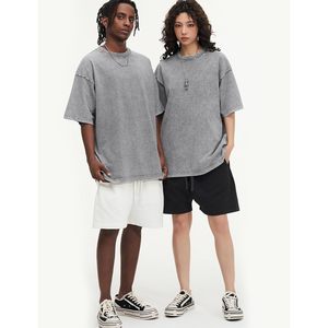 Arssm Paquete de 3 Camisetas Vintage Extra Grandes Unisex para Hombre, 100% Algodón, 240g, Ligeras, Lavadas, de Corte Holgado, Manga Corta, Casuales - Product Image 6