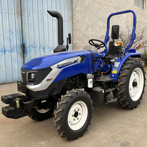Tractor de Ruedas Sk504g de 50 Hp 4x4 para Uso Agrícola, Color Rojo - Product Image 2
