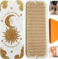 Planche de Sadhu en aluminium avec clous hexagonaux, en contreplaqué de bouleau, idéale pour débutants, pour acupuncture, massage des pieds, salle de yoga, usage intérieur, cadeau