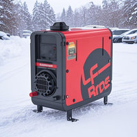 LF Bros N4 pemanas parkir udara, pemanas Diesel gaya standar 12V/24V/220V 5kW penggunaan truk mobil tur