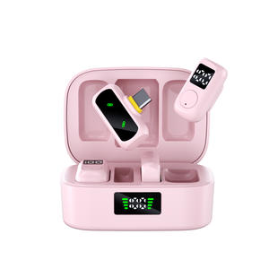 Micrófono Lavalier Inalámbrico QY88 Omnidireccional Ligero de 2.4G con Cancelación de Ruido y Conector Lightning para Teléfonos Inteligentes - Product Image 2