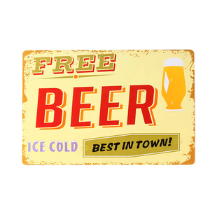 Funny Vintage Tin <strong>Signs</strong> For Bar Decoration Metal <strong>Signs</strong> With Sayings For Pub, Party Room, <strong>Beer</strong> Garden And Man Cave 20 X 30 Cm - Product Image 4