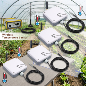 4 Sets Wireless Temperature Sensor Data Logger Wireless Temperature Monitoring - Product Image 1