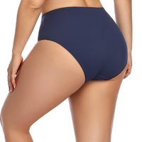 Culottes Sexy Respirantes Taille Haute Grande Taille XL 2XL 3XL 4XL 5XL Lingerie pour Femmes Rondes