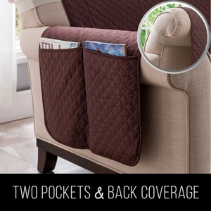 Funda de sofá reclinable antideslizante, <span class=keywords><strong>Reversible</strong></span>, para sala de estar, duradera, para silla de Mascota - Product Image 6