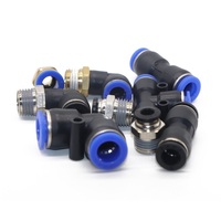 SYD-1183 connecteurs de tuyau d'air union PU 4mm 6mm 8mm 10mm 12mm 14mm 16mm raccord pneumatique hydraulique en plastique à raccord rapide
