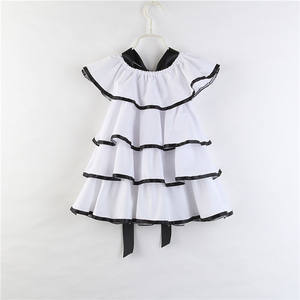 Robes de princesse blanches fantaisie pour bébés, tendance été, en vente en ligne - Product Image 3