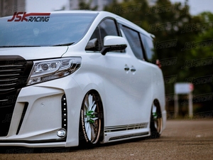 SILKBLAZE <span class=keywords><strong>GLANZEN</strong></span> Glasfaser-Karosserieteile für 2015-2017 TOYO ALPHARD 30 - Product Image 2