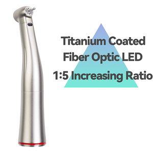 SENTEMEI Titanio Ti X95L Pieza de mano dental quirúrgica eléctrica LED de baja velocidad, contra-ángulo 1:5, 4 orificios, Clase II - Product Image 2