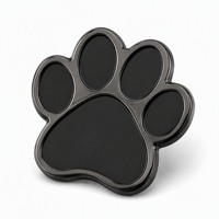 Épinglette brillante à motif de patte d'animal pour les centres de soins aux animaux, les événements d'adoption, le port quotidien décontracté et les panneaux de présentation pour collectionneurs