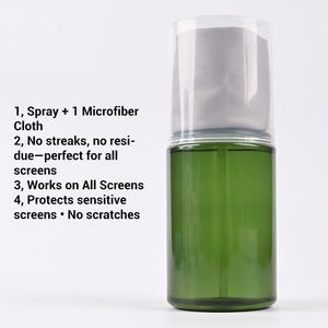 สเปรย์ทำความสะอาดเลนส์คอมพิวเตอร์แบบพกพาแอลซีดีทีวีอุปกรณ์อิเล็กทรอนิกส์ชุดสเปรย์ทำความสะอาดเลนส์พร้อมผ้าไมโครไฟเบอร์ - Product Image 3