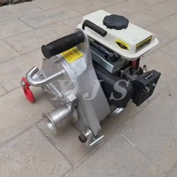 Treuil portable à moteur essence de 1 tonne pour les travaux de pose de lignes de transmission d'énergie