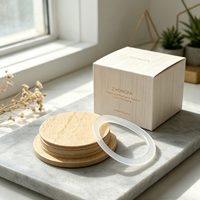 Joint d'étanchéité en silicone OEM pour couvercles de bocaux en bois, bande de caoutchouc protectrice pour emballages alimentaires hermétiques et étanches