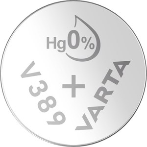 Varta V389 <b>Watch</b> <b>Battery</b> 1.55V Mercury Free Coin Cell - Product Image 3