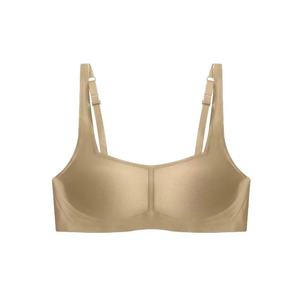 Sujetador de gel de una pieza cómodo, fino, sin costuras, de punto, con espalda en U, suave, transpirable, sin aros, para uso diario, copa 3/4, con almohadillas extraíbles - Product Image 6